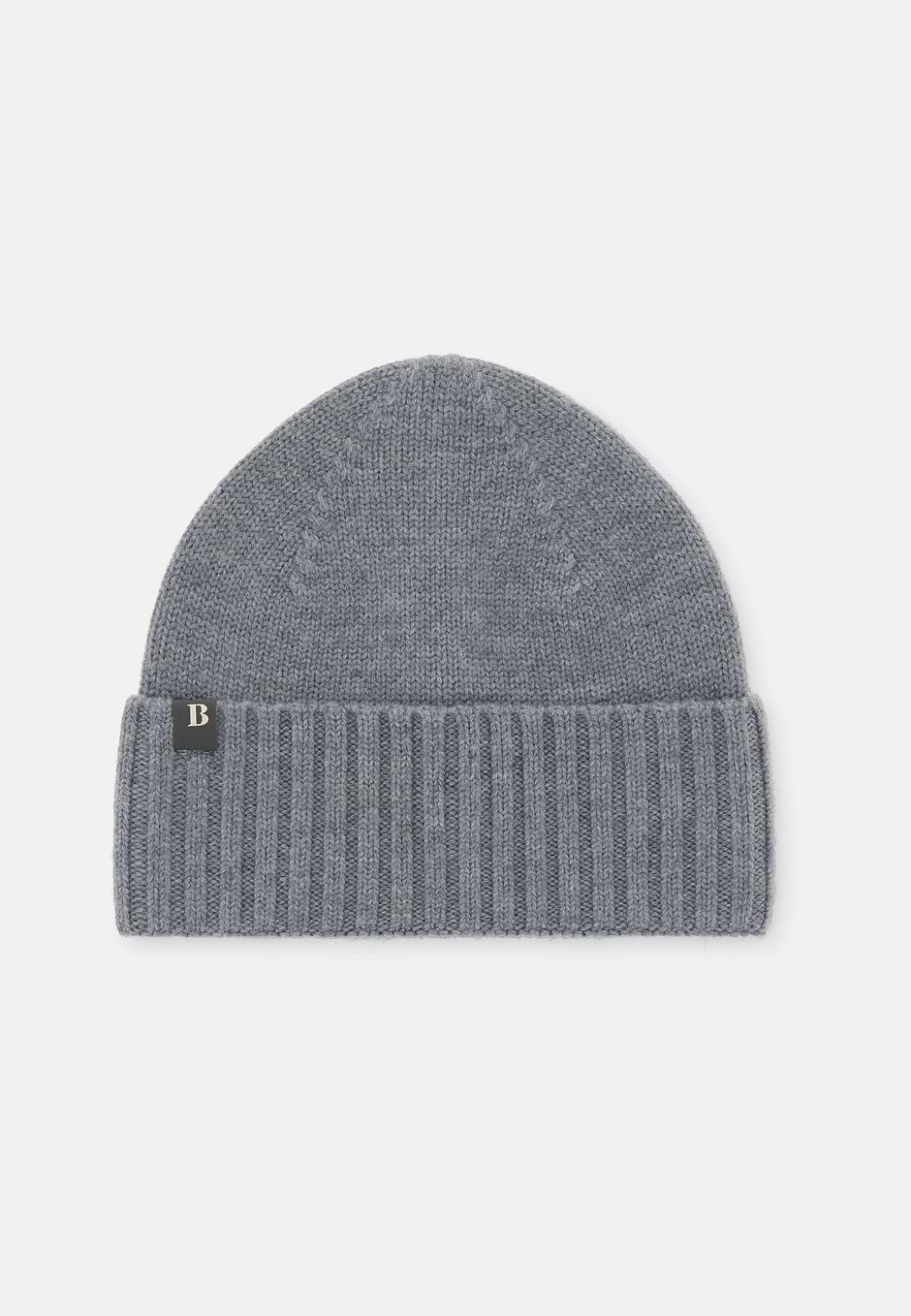 Beanie in Wool Blend, Light grey, hi-res