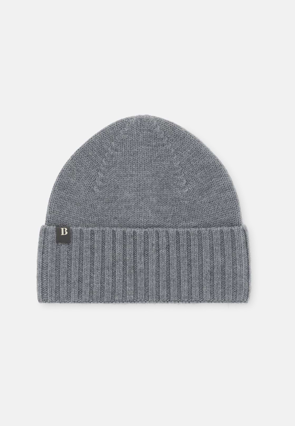 Beanie in Wool Blend, Light grey, hi-res, 1