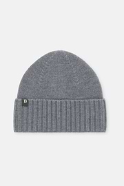 Beanie in Wool Blend, Light grey, thumb, 1