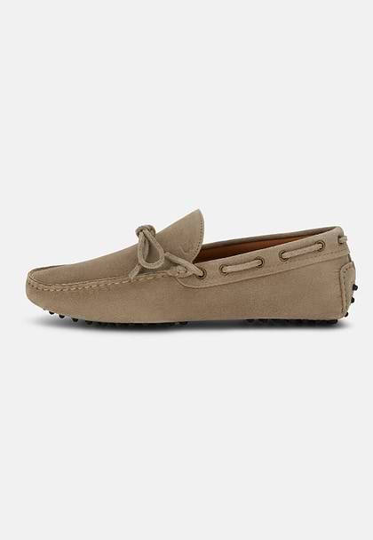 Men’s Boggi Milano Suede Driving Loafers Size 42 (US 8.5), soft suede Boggi Milano Suede Driving Loafers In Neutrals - 30% Off  main image 4