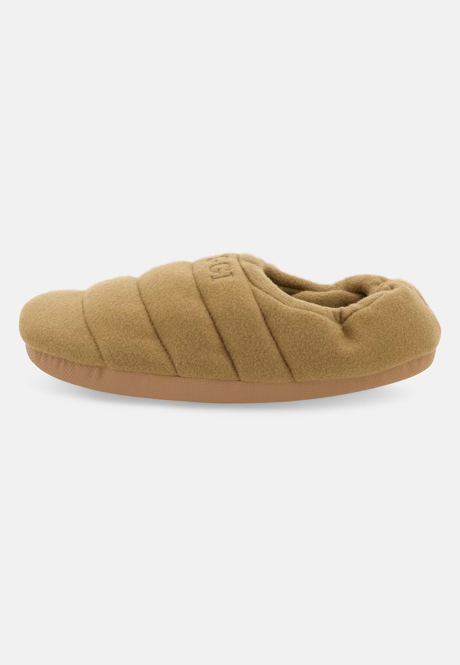Zapatillas de casa en Mezcla de Lana, Beige, hi-res