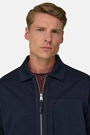 Hemdjacke WOOLTECH, Navy blau, thumb, 3