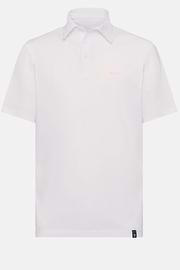 Polo En Coton Supima Stretch, Blanc, hi-res