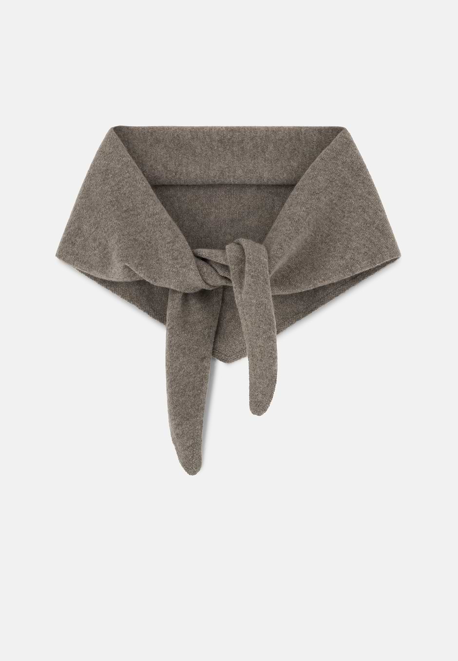 Bandana aus Wolle, Taupe, hi-res