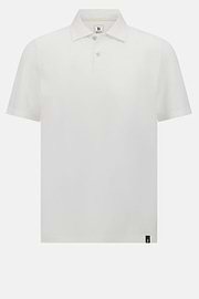 Polo En Piqué Performant S.Cafè®, Blanc, hi-res