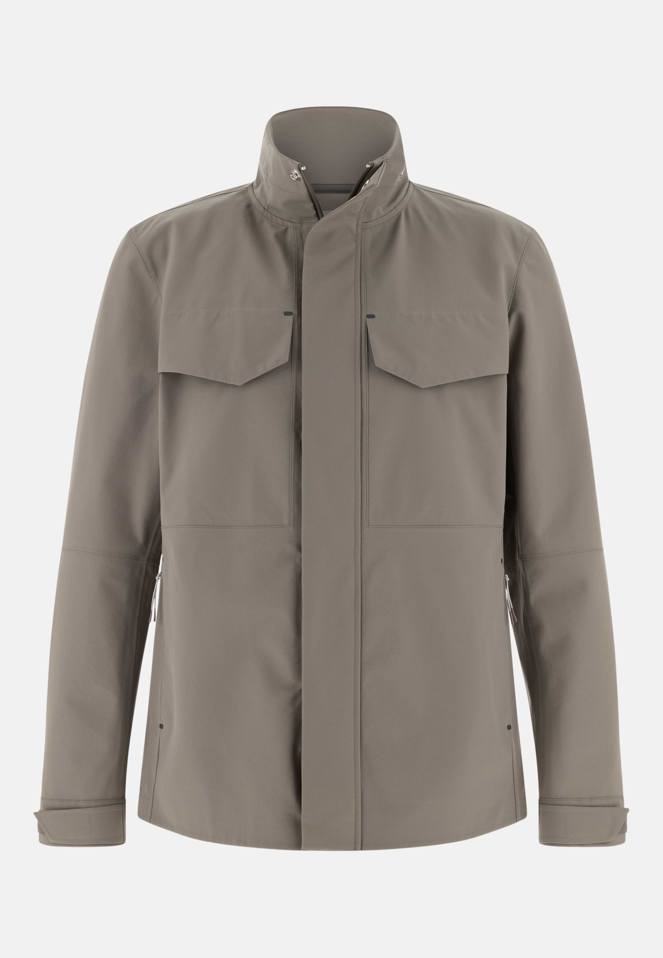 Men's Field Jacket In Technical Fabric | Boggi Milano