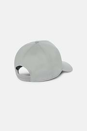 Cotton Baseball Cap With Visor, Grey, hi-res