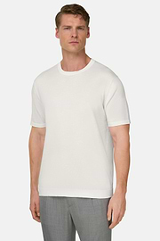 T-Shirt Aus Baumwollkrepp, , thumb, 1