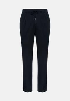 City Trousers in Stretch Cotton Tencel