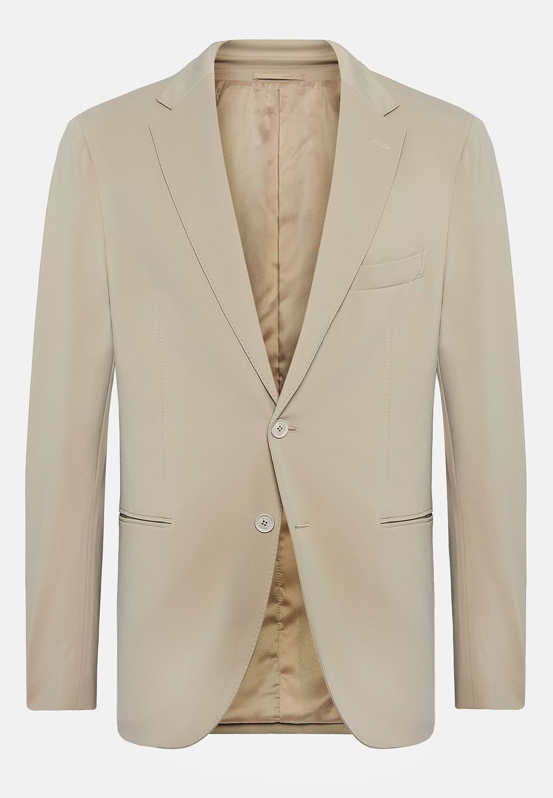 Veste Beige En Nylon B Tech, Beige, hi-res