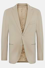 Chaqueta Beige De Nailon B Tech, Beige, hi-res