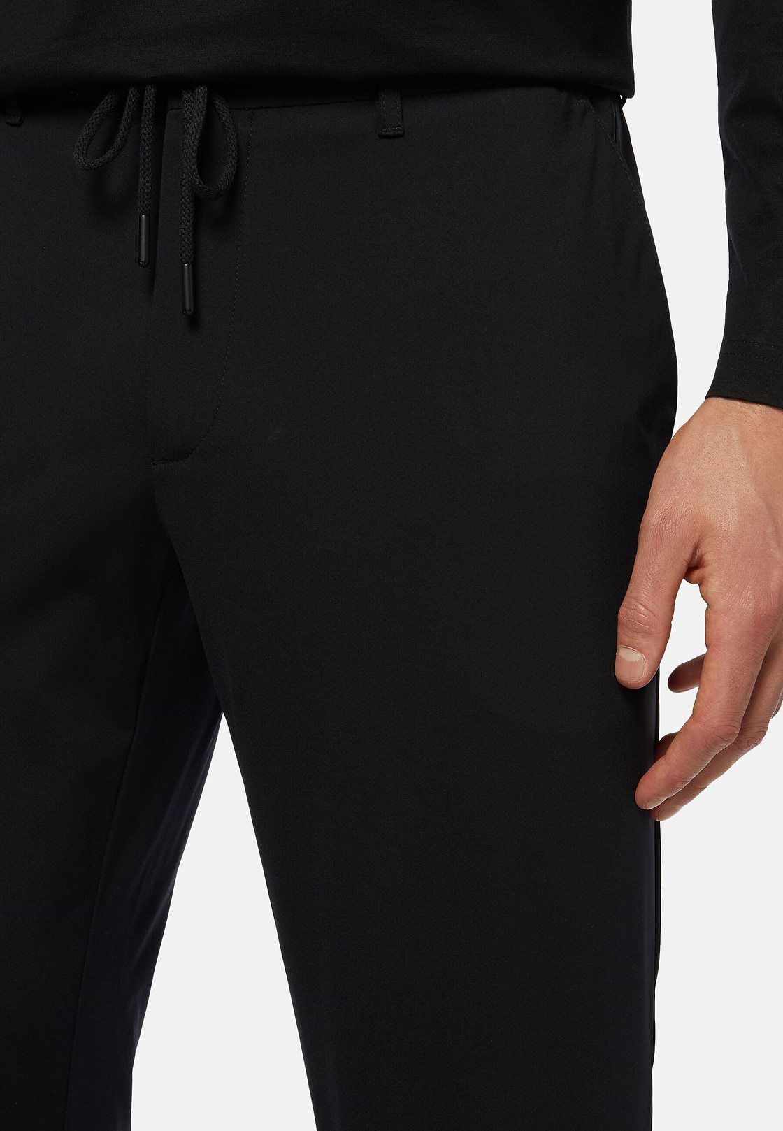 Btech Stretch Nylon Pants, Black, hi-res