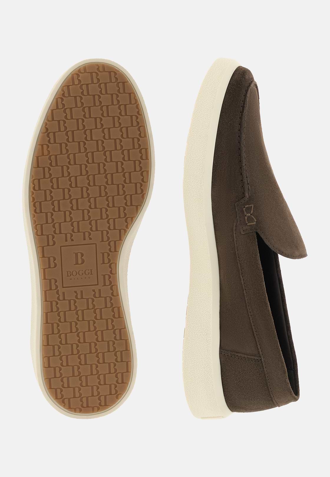 Mocassins Stratus En Daim, Marron foncé, hi-res, 4