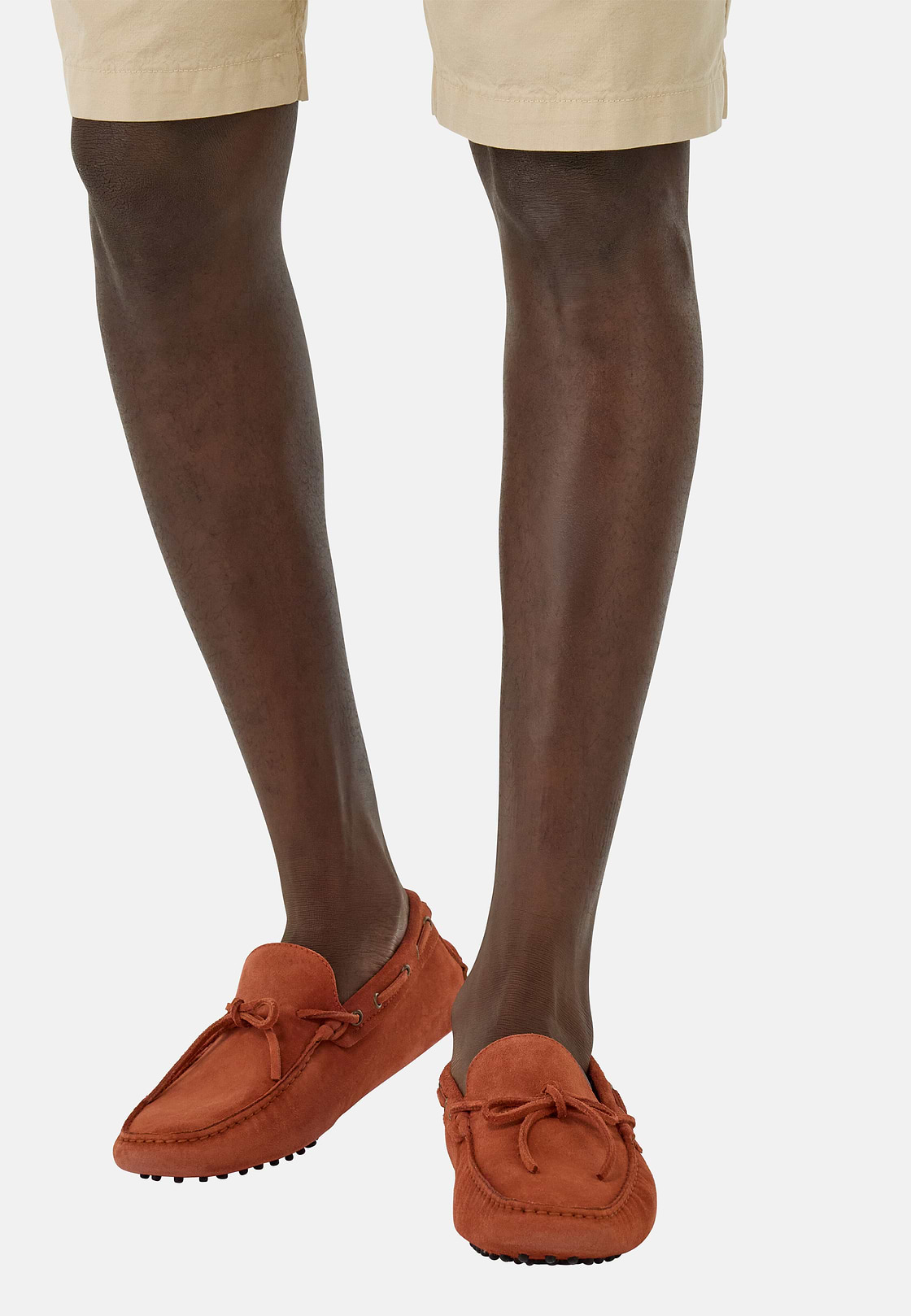 Wind Loafers in Suede Leather, Rot, hi-res