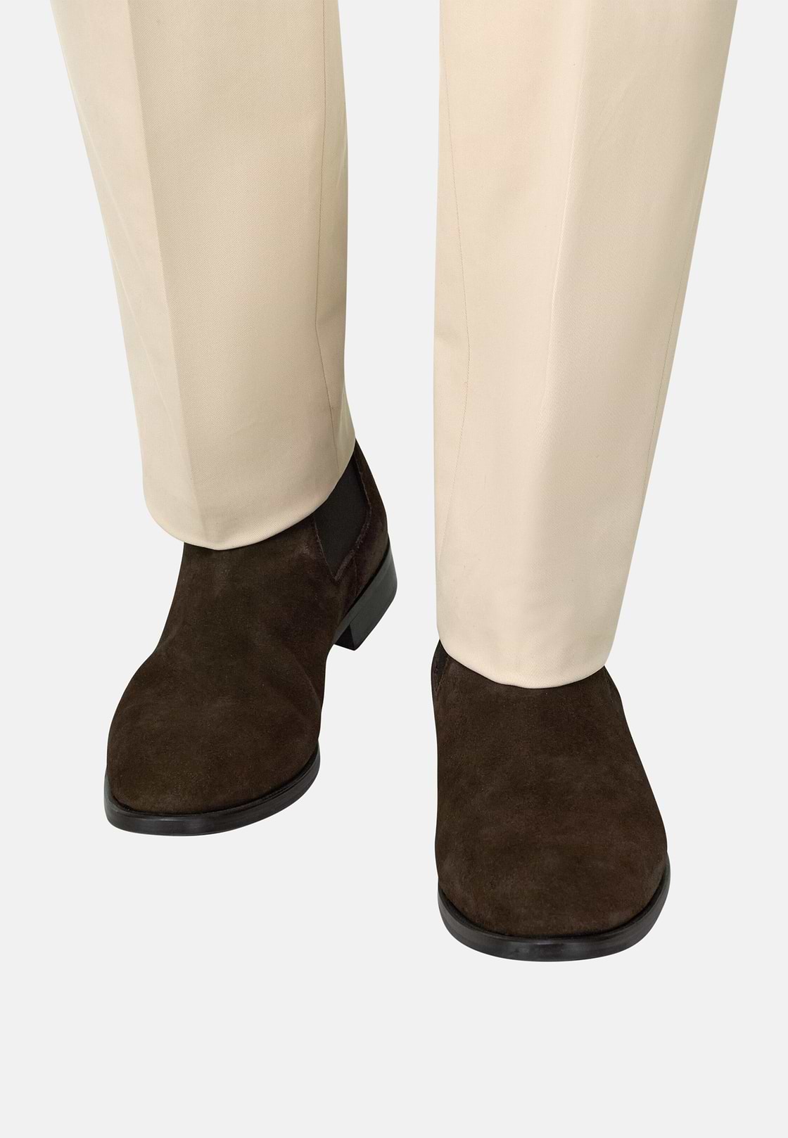 Suede Ankle Boots, Dark brown, hi-res, 2