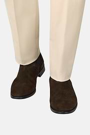 Suede Ankle Boots, Dark brown, thumb, 2