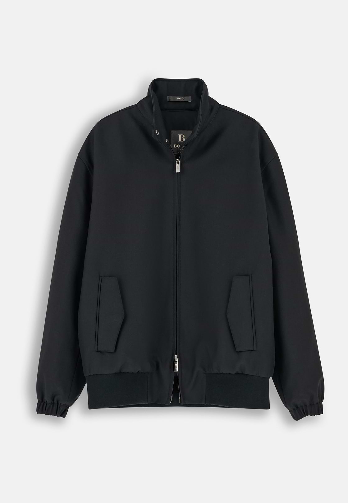 Padded Wool Blouson, Black, hi-res, 5