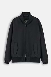Padded Wool Blouson, Black, thumb, 5