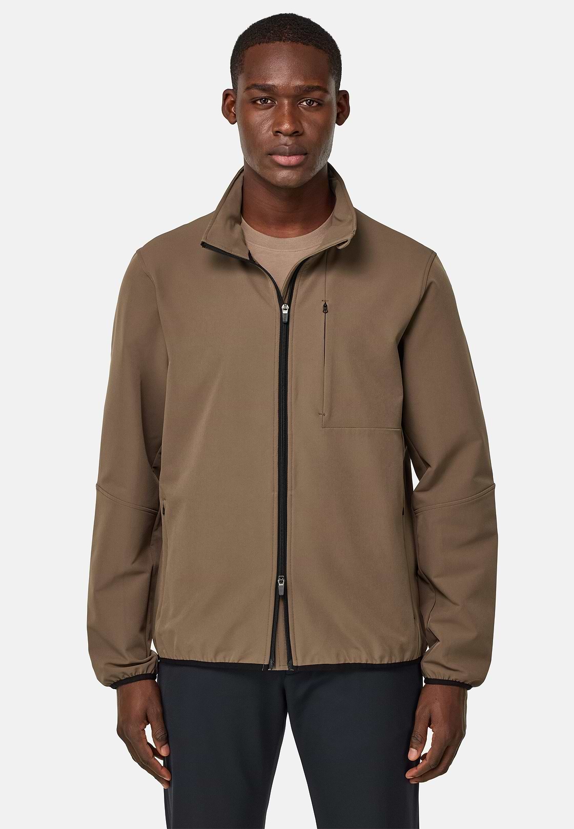 Veste Technique Entièrement Zippée, Boue, hi-res
