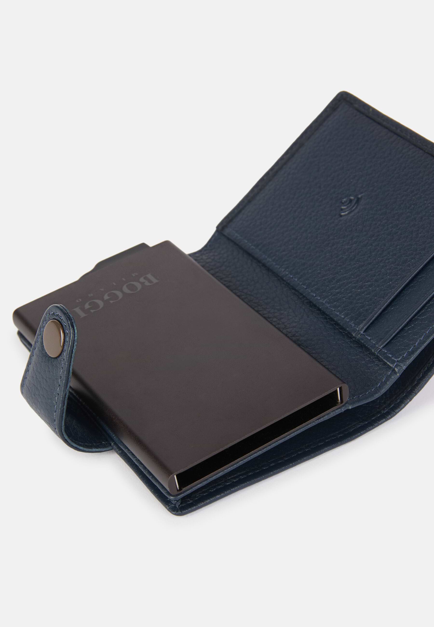 Men s Leather Credit Card Holder Boggi Milano