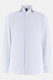 Camicia In Cotone Regular Fit, Azzurro, thumb, 6