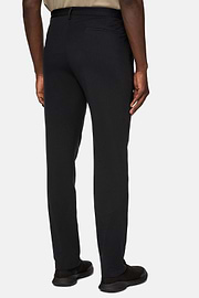 Pantalon En Nylon Extensible B Tech, Noir, hi-res