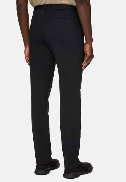 Pantalon En Nylon Extensible B Tech, Noir, hi-res