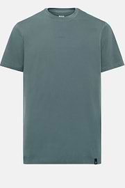 T-shirt En Coton Supima Extensible, Vert, hi-res