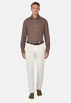 Camicia In Lino Regular Fit