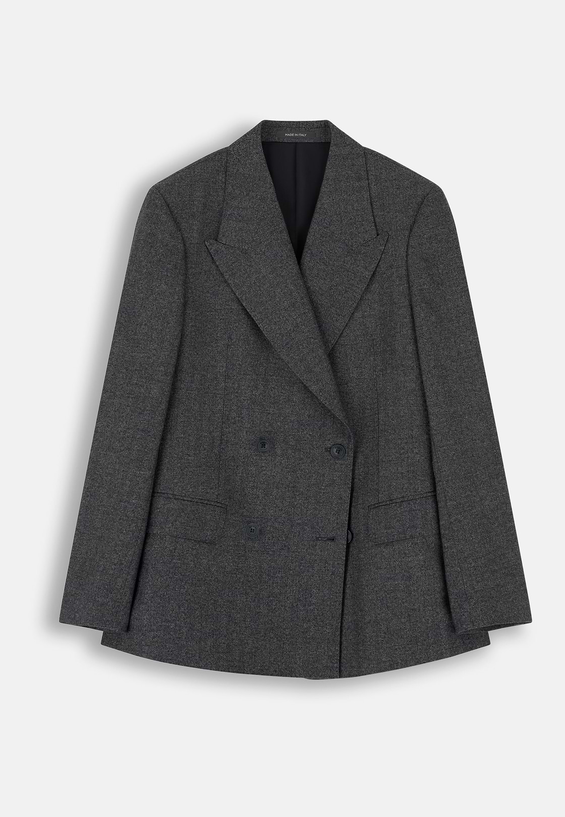 Double-Breasted Suit in Wool, , hi-res, 2