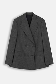 Double-Breasted Suit in Wool, , thumb, 2