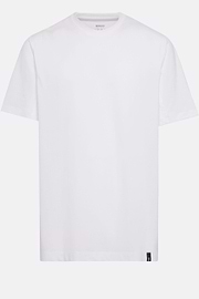 High-Performance Piqué Polo T-Shirt, White, hi-res