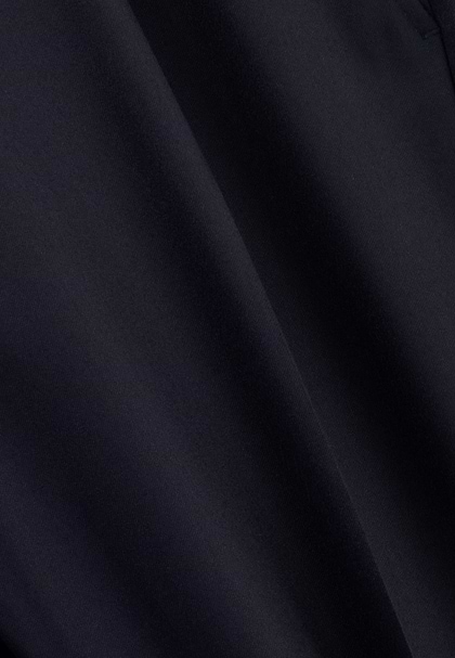 Spodnie z Flaneli Wełnianej, Navy blue, hi-res