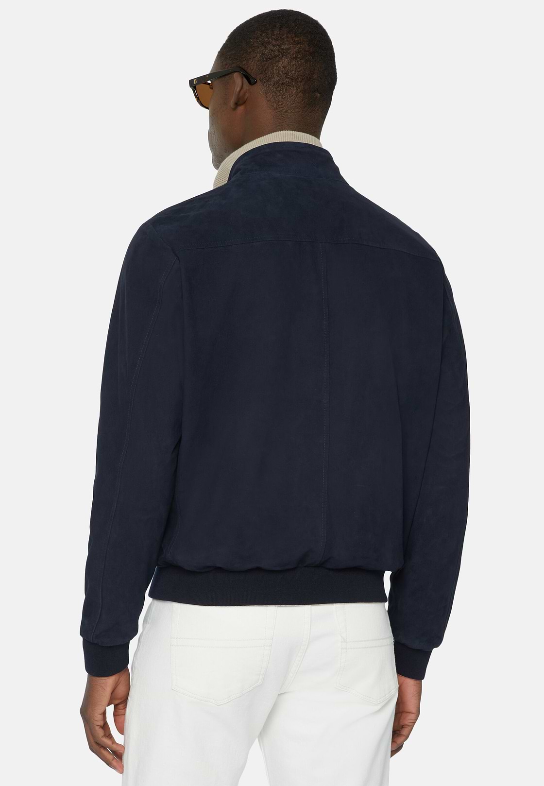 Bemberjacke Aus Echtem Veloursleder, , hi-res