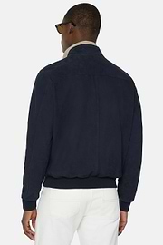 Bemberjacke Aus Echtem Veloursleder, , hi-res