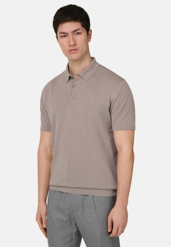 Polo In Cotone Crepe