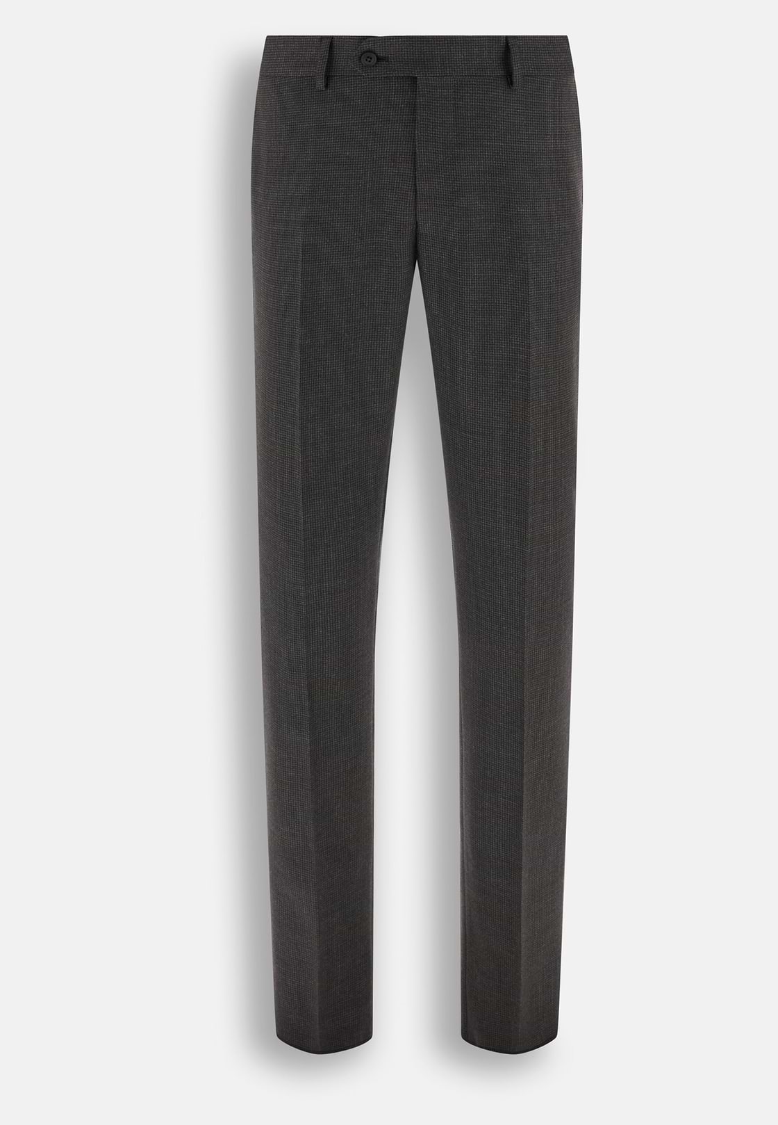 Suit Micro Patterned Wool Blend, Brown, hi-res, 8