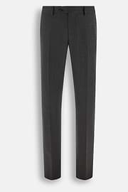 Suit Micro Patterned Wool Blend, Brown, thumb, 8