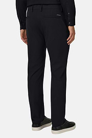 B Tech Stretch Performance Nylon Trousers, Black, thumb, 5