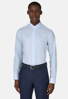 Hemd Aus Baumwolltwill Slim Fit