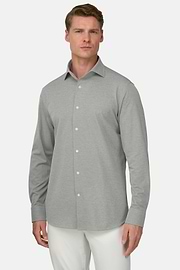 Polohemd Aus Japanischem Jersey Regular Fit, Militärgrün, thumb, 1