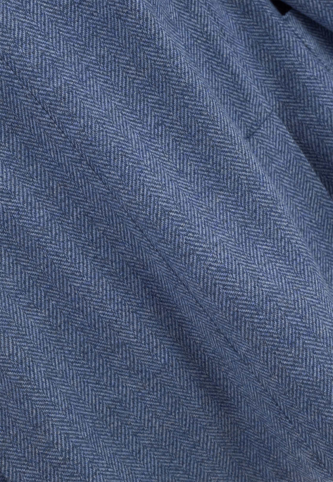 Blazer Herringbone Wool Cotton B Jersey, Indigo, hi-res, 5