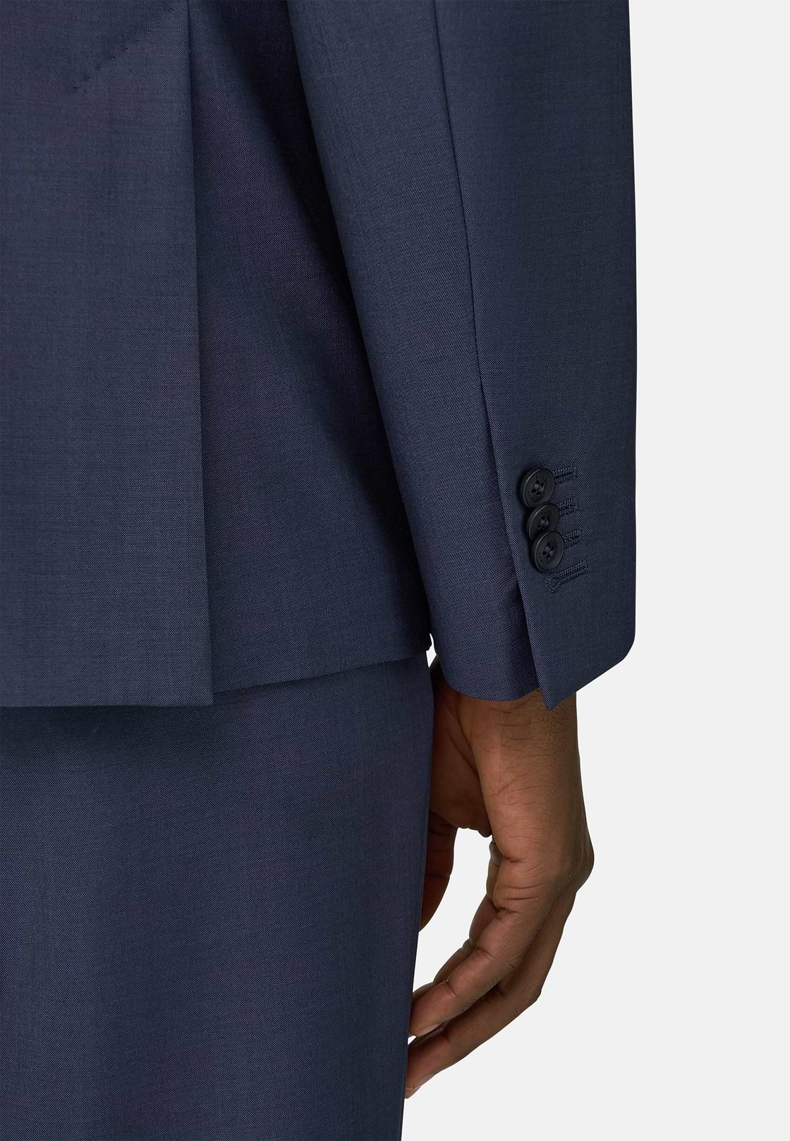 Wool and Mohair Suit, Blue, hi-res, 4
