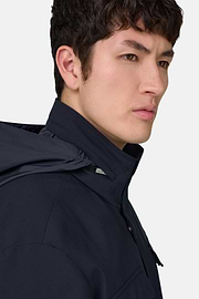 Sahariana De Lana Técnica, Azul  Marino, thumb, 4