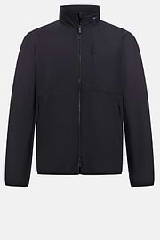 Technical Fabric Bomber Jacket, Navy blue, hi-res