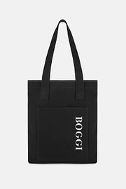 Organic Cotton Bag, Black, hi-res