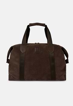Reisetasche aus Veloursleder