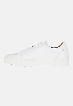 Sneakers In Pelle Bianca