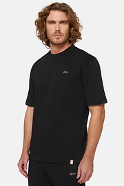 Organic Cotton Blend T-Shirt, Black, hi-res