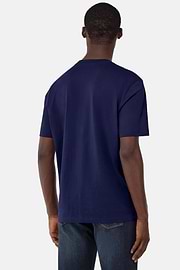 Cotton Jersey T-Shirts with Breast Pockets, Navy blue, hi-res